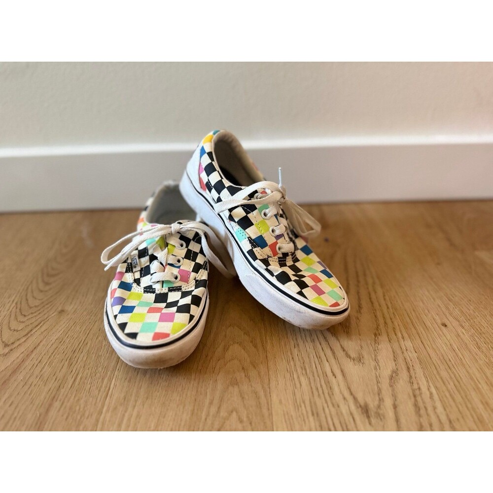Vans Authentic MoMA Multi-Color Checkerboard - Picture 2 of 4